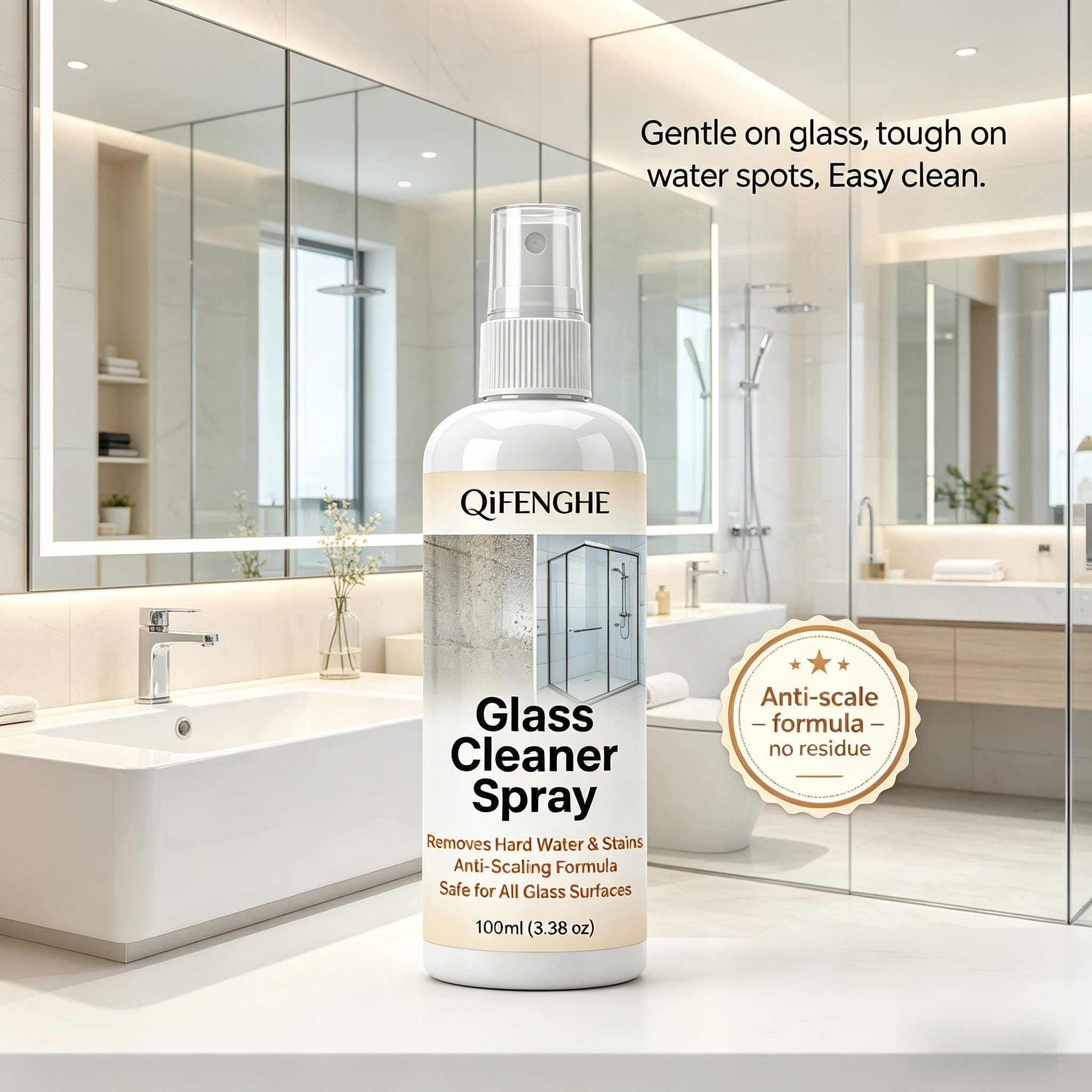 Instant Hard Water Stain Remov - Glass Cleaner Streak 评论和价格