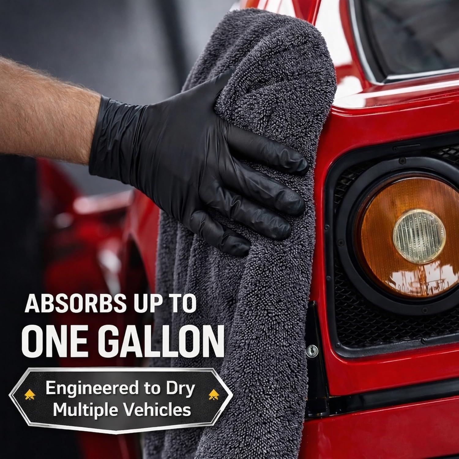 24x36 Car Drying Towel 1200 GS - Microfiber Towel Detailing 评论和价格