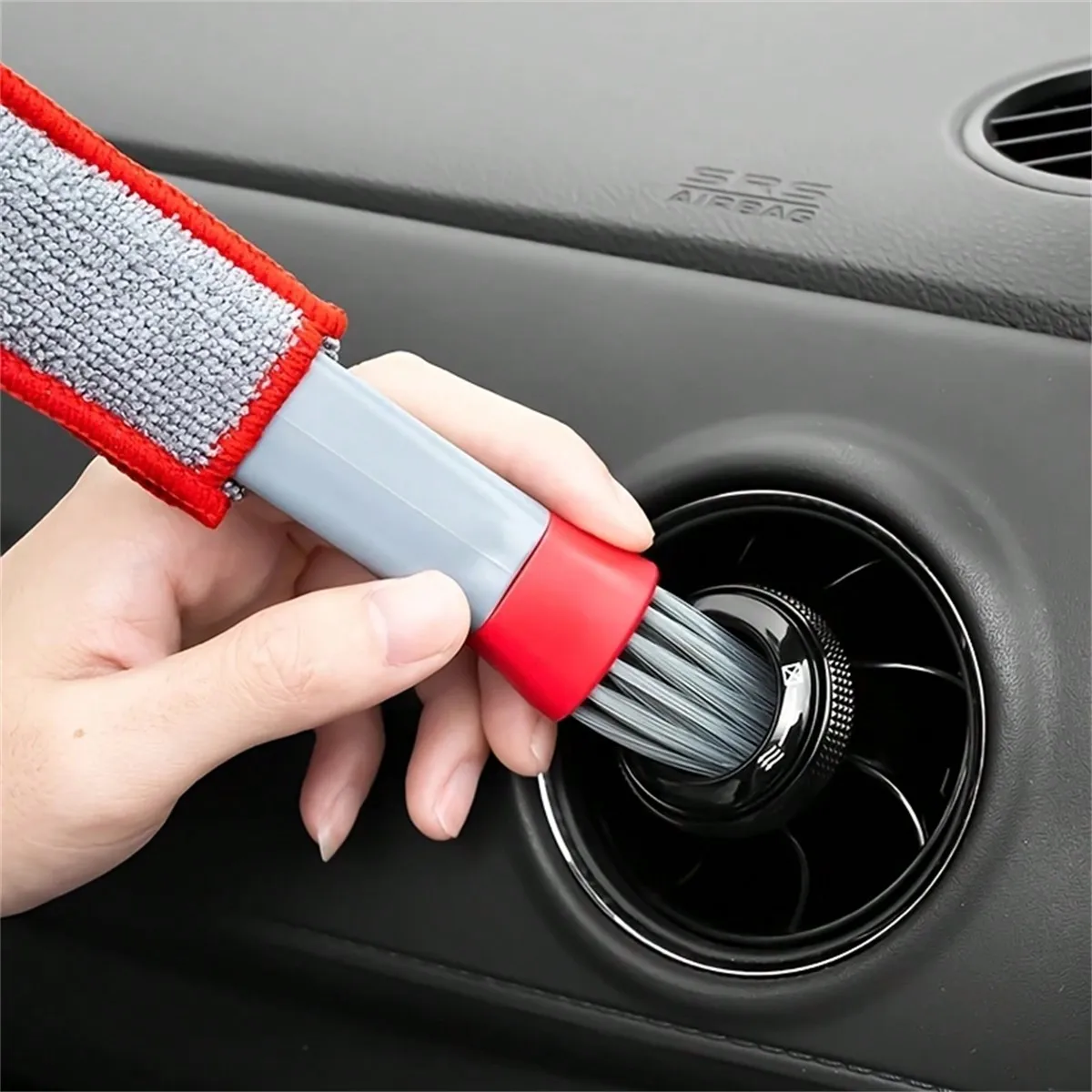 1pc Double-Headed Brush, Car A - Car Cleaning Brush 评论和价格