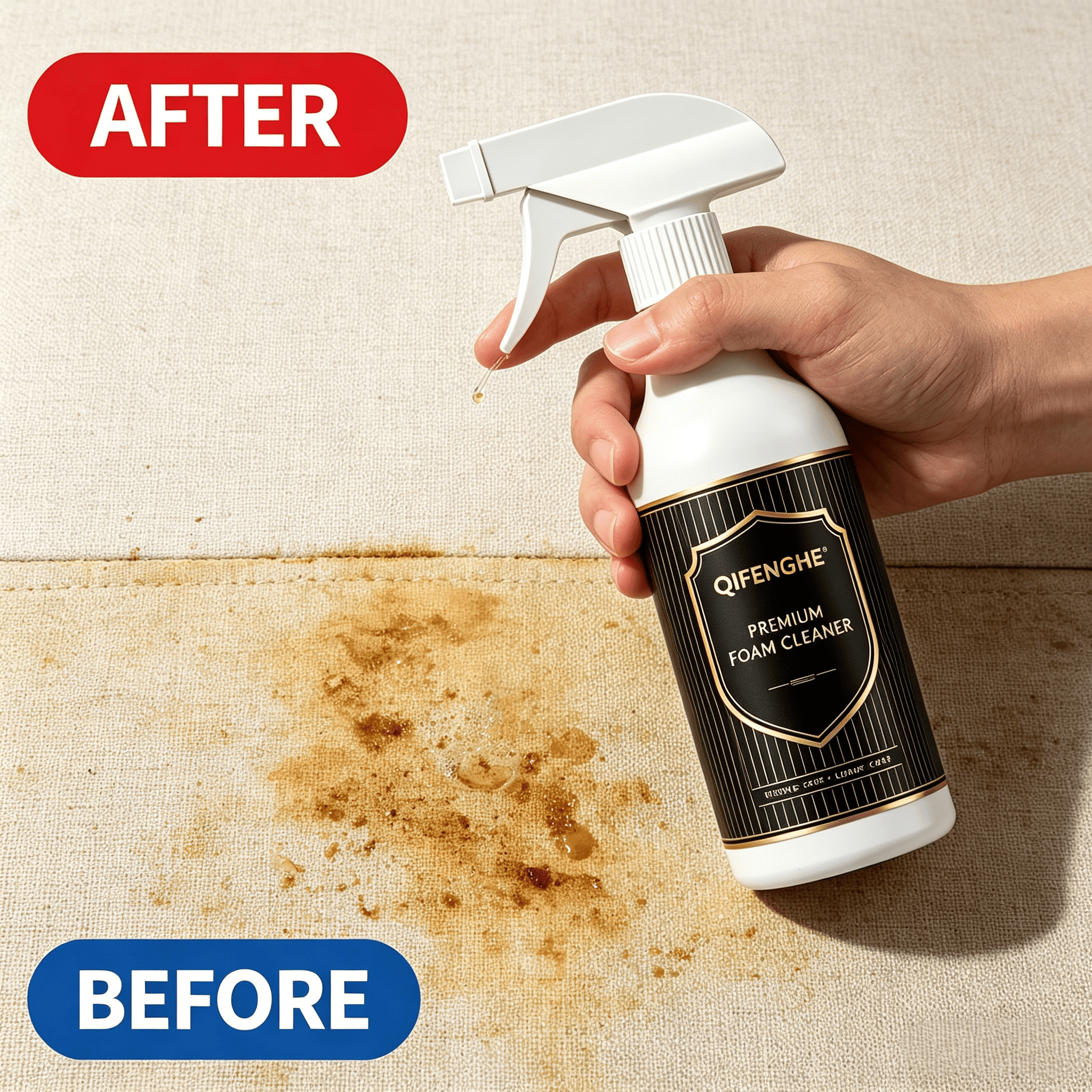 2-in-1 Foam Cleaner – Waterles - Seat Cleaner Fabric 评论和价格