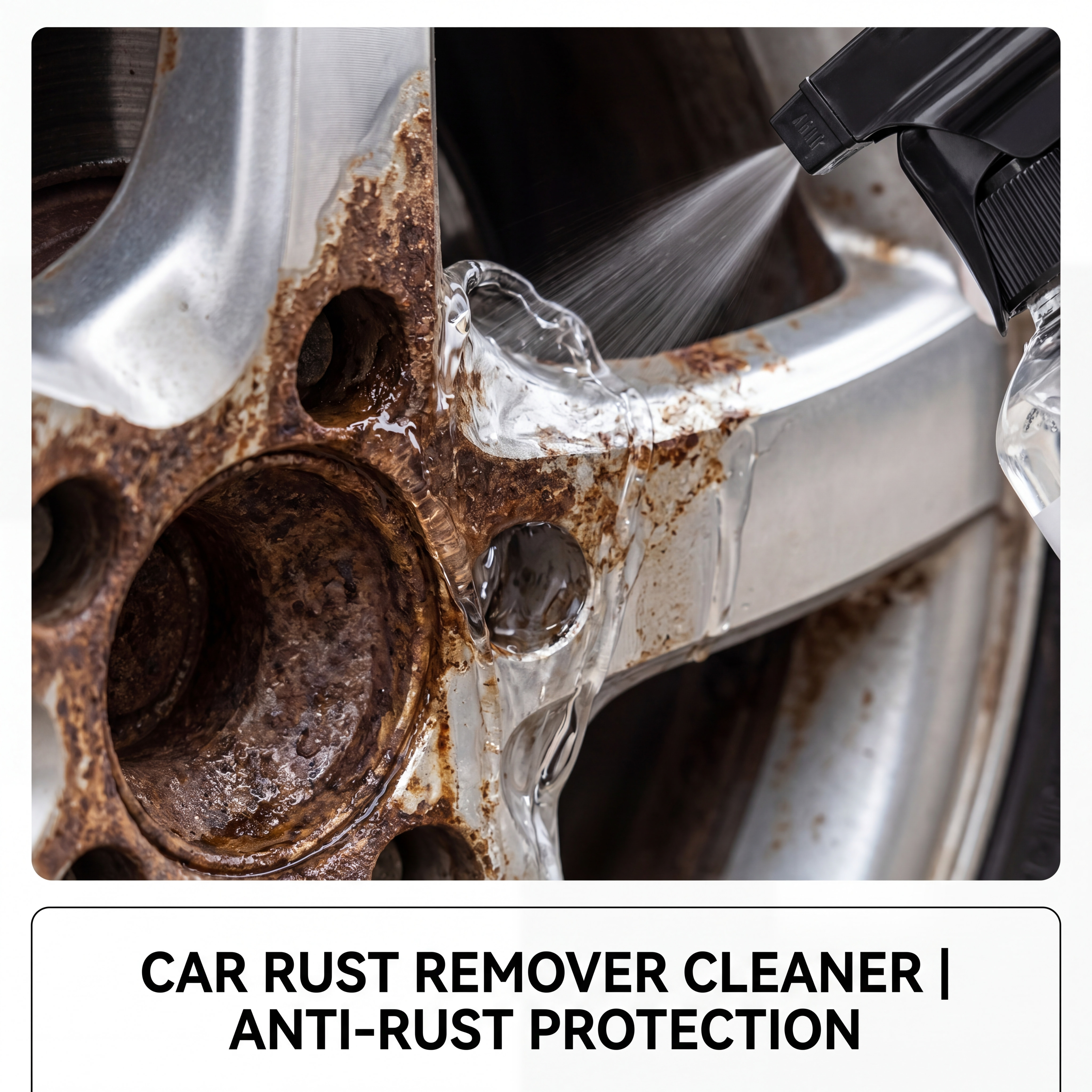 Car Rust Remover Spray Powerfu - Wheel Cleaner Alloy 评论和价格