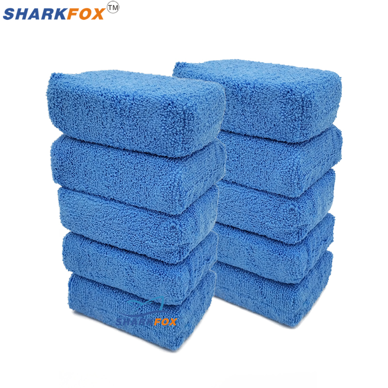 Sharkfox 5Pcs/Lot Rectangular  - Wax Applicator Pad 评论和价格