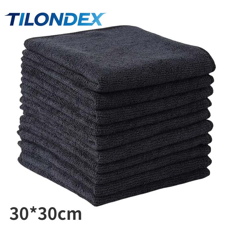 TILONDEX 1/3PCS Black Microfib - Microfiber Towel Detailing 评论和价格