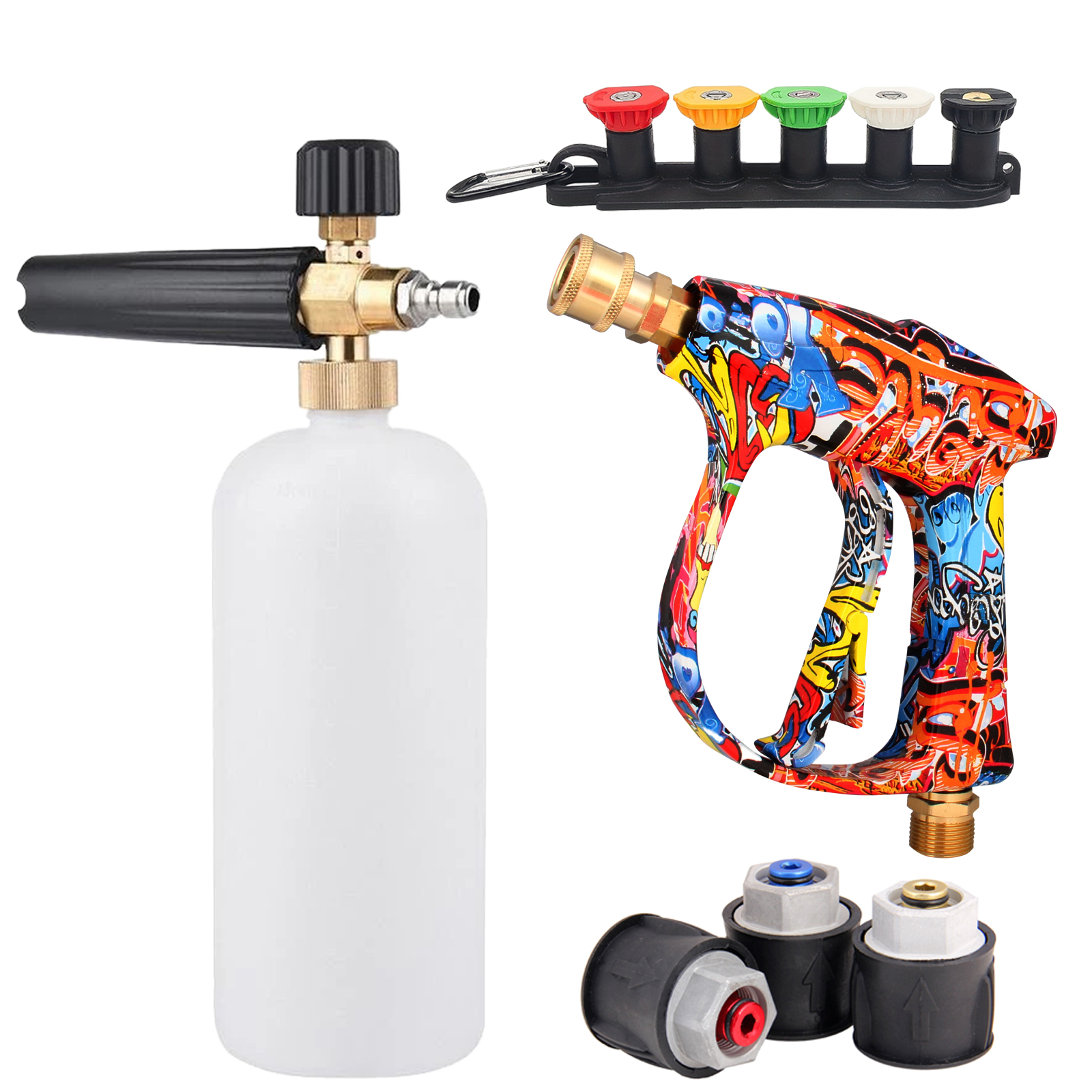 4350PSI High Pressure Water Gu - Foam Cannon Car Wash 评论和价格