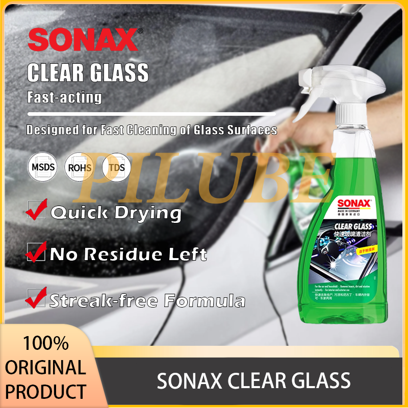 SONAX CLEAR GLASS Fast Glass C - Glass Cleaner Streak 评论和价格