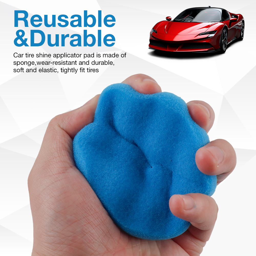 Tire Shine Applicator, Car Pol - Wax Applicator Pad 评论和价格
