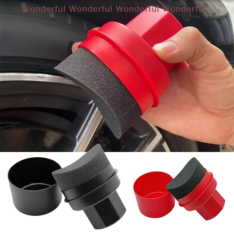 Auto Tire Wax Sponge Pad Curve - Wax Applicator Pad 评论和价格