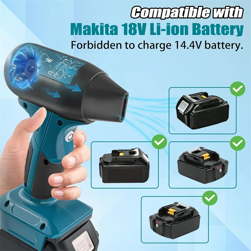Makita 130000RMP 4-Speed Handh - Dryer Car Blower 评论和价格