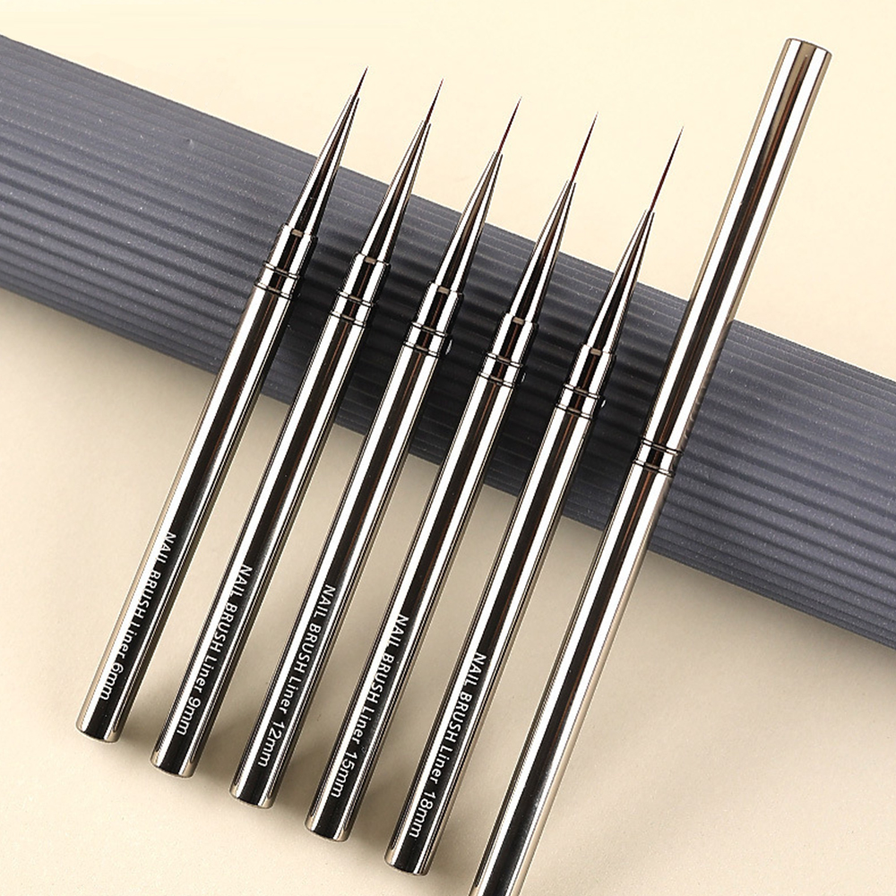 5-Piece Professional Nail Art  - Detailing Brush Set 评论和价格