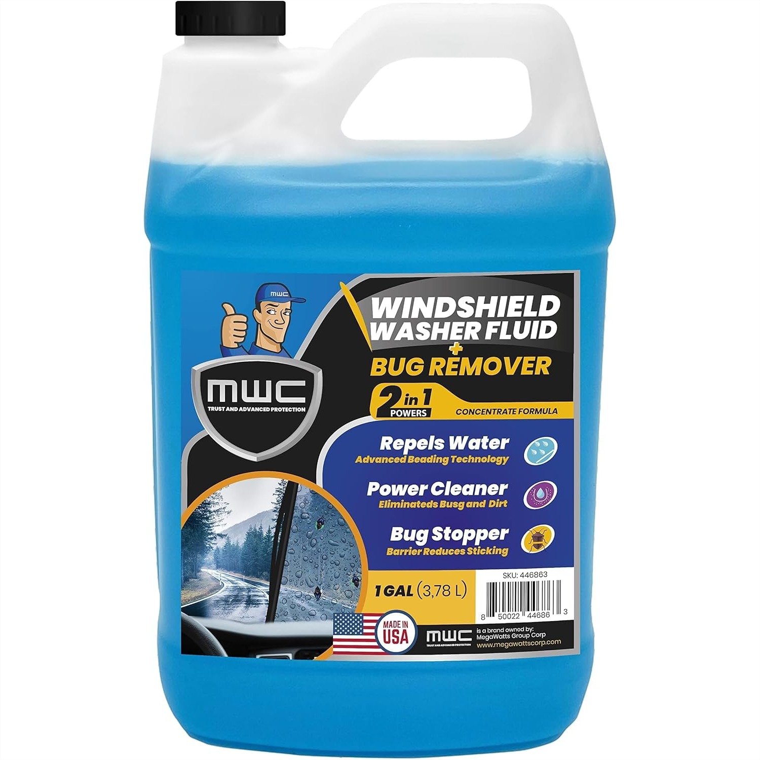 Windshield Washer Fluid, Ready - Glass Cleaner Streak 评论和价格