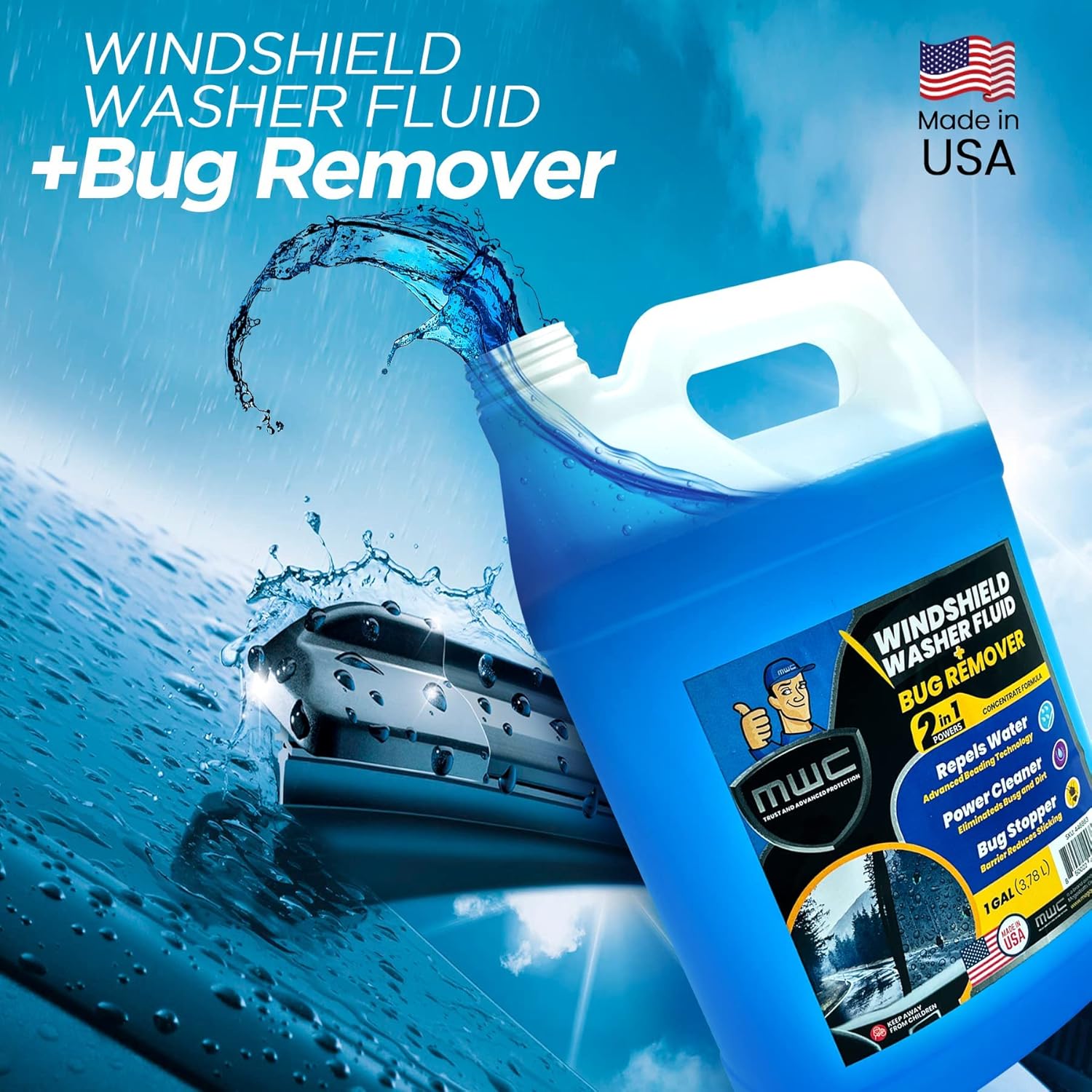 Windshield Washer Fluid, Ready - Glass Cleaner Streak 评论和价格
