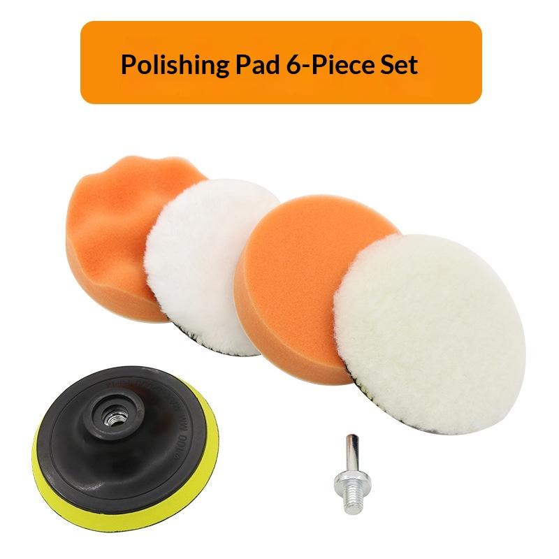 6 Pcs Foam Pad Buffer Kit Poli - Polish Pad Set Buffer 评论和价格