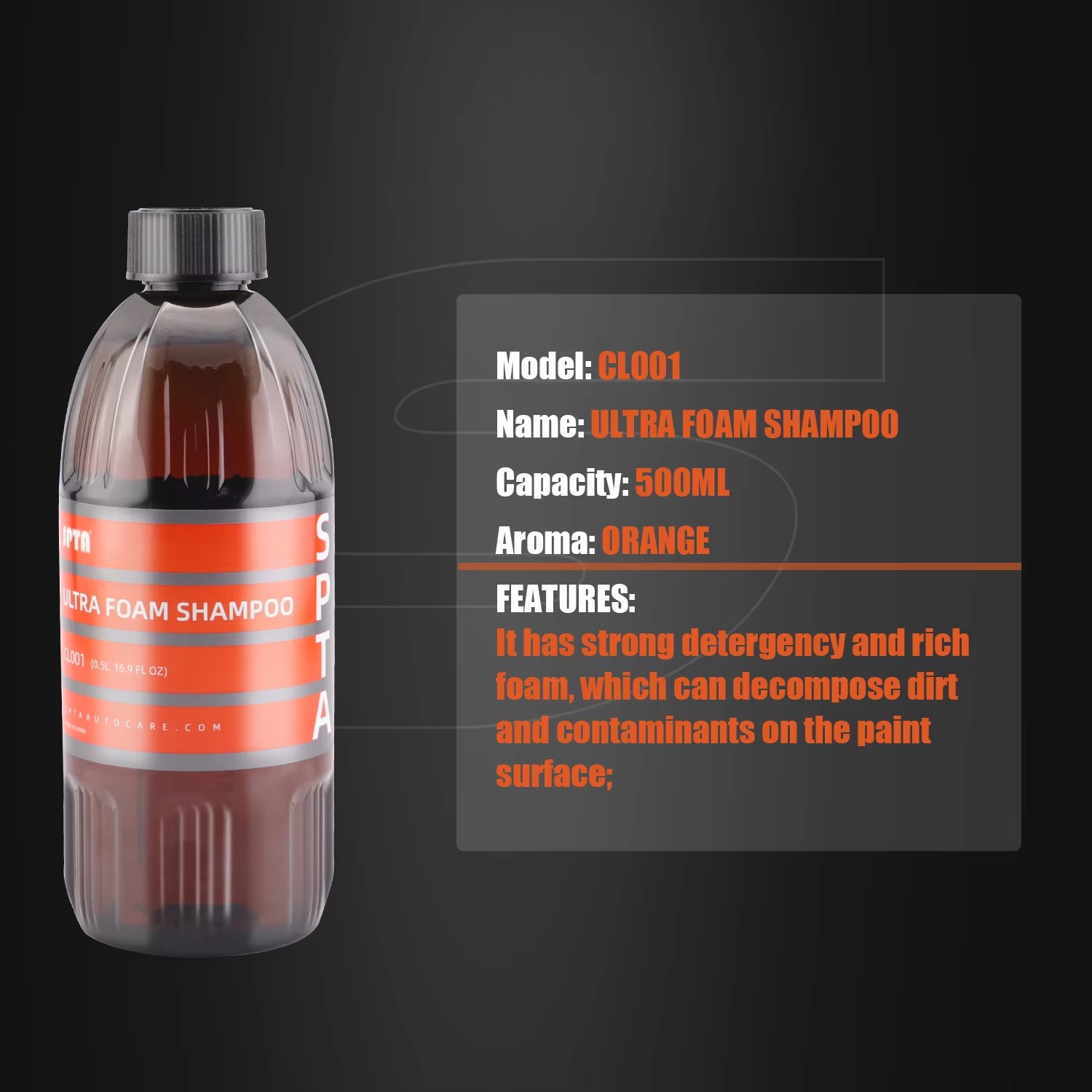 SPTA Ultra Foam Shampoo (17 fl - Car Shampoo Ph 评论和价格