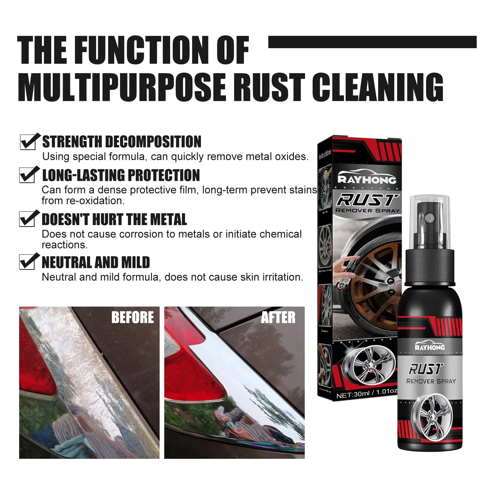 Ultra Powerful Alloy Wheel Rus - Wheel Cleaner Alloy 评论和价格