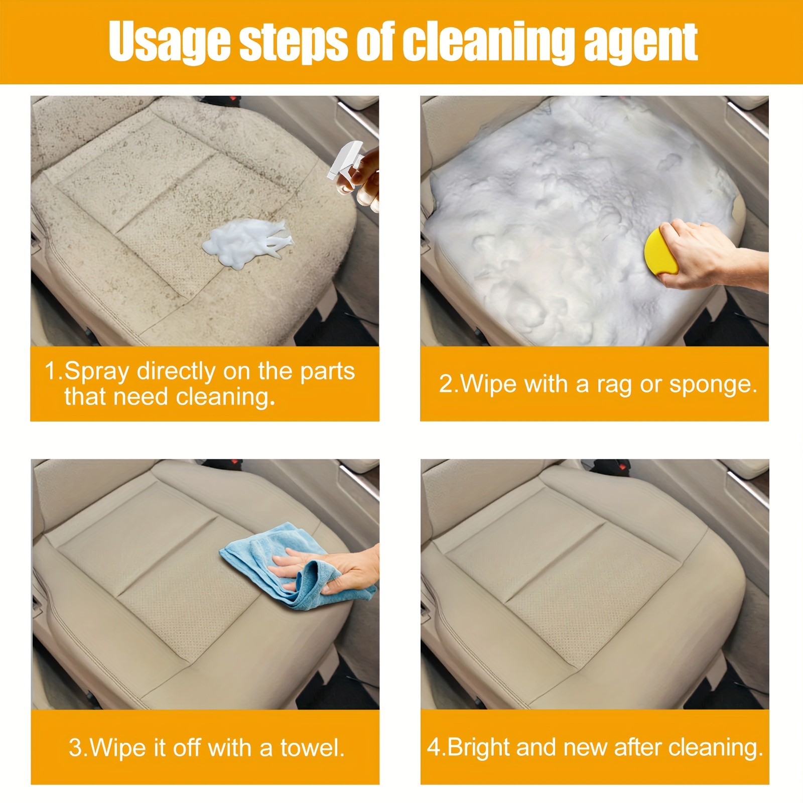 Multifunctional Foam Cleaner C - Leather Cleaner Interior 评论和价格