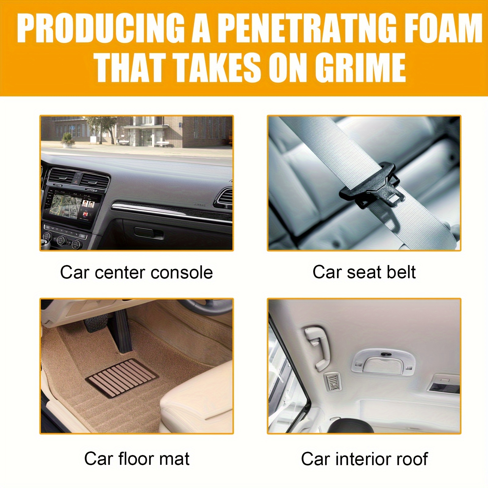 Multifunctional Foam Cleaner C - Leather Cleaner Interior 评论和价格