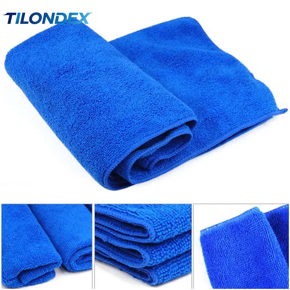 2PCS Royal Blue Soft Non-Scrat - Microfiber Towel Detailing 评论和价格