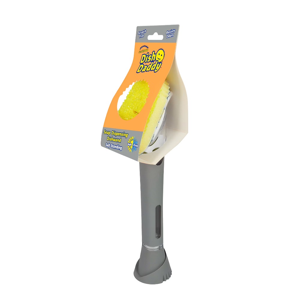 Non-Scratch Sponge Dishwand wi - Car Cleaning Brush 评论和价格