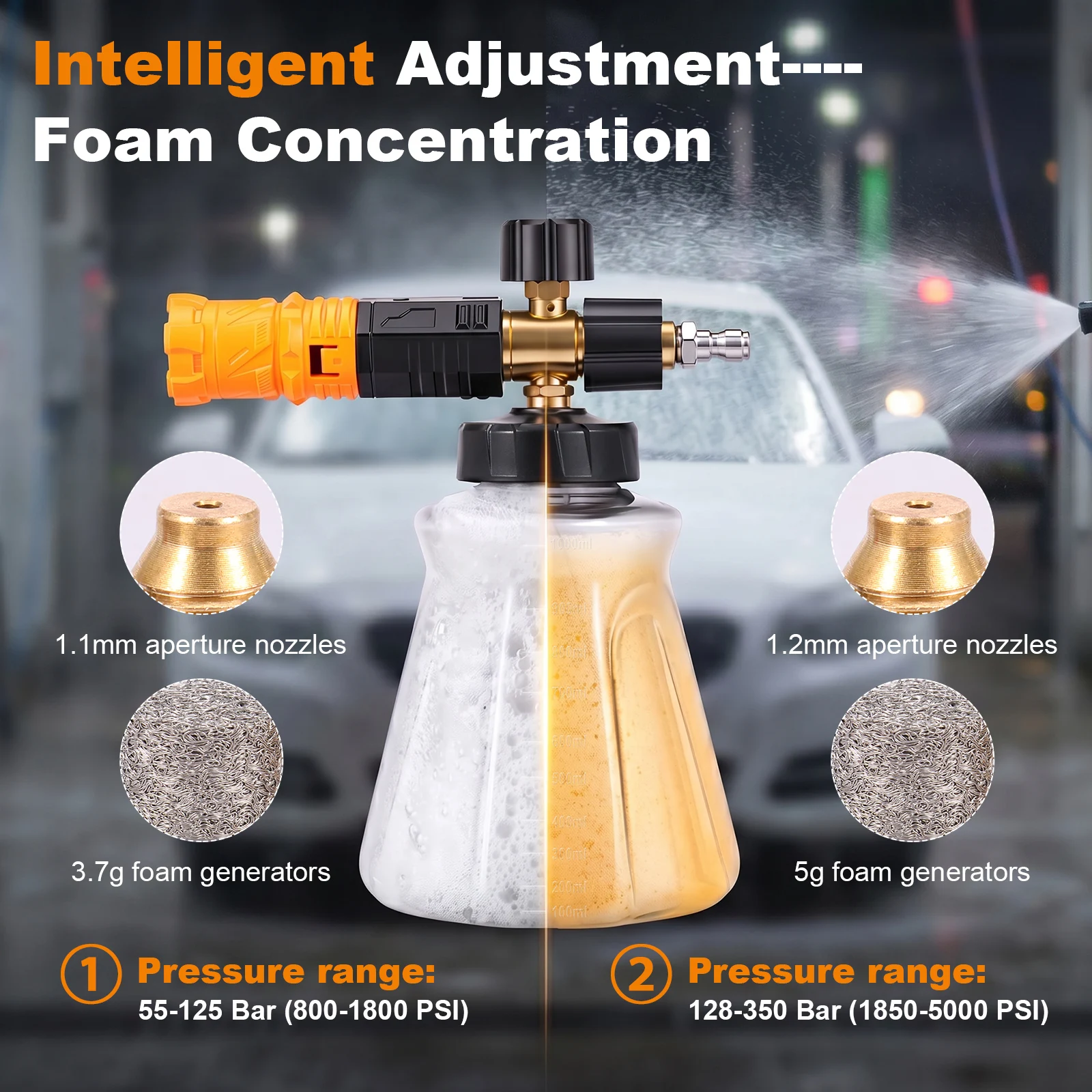 Foam Cannon for Pressure Washe - Foam Cannon Car Wash 评论和价格